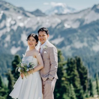 雪山私奔婚礼 | Mt Rainier ...