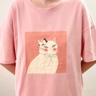 又一可爱猫咪T-shirt你值得拥有...
