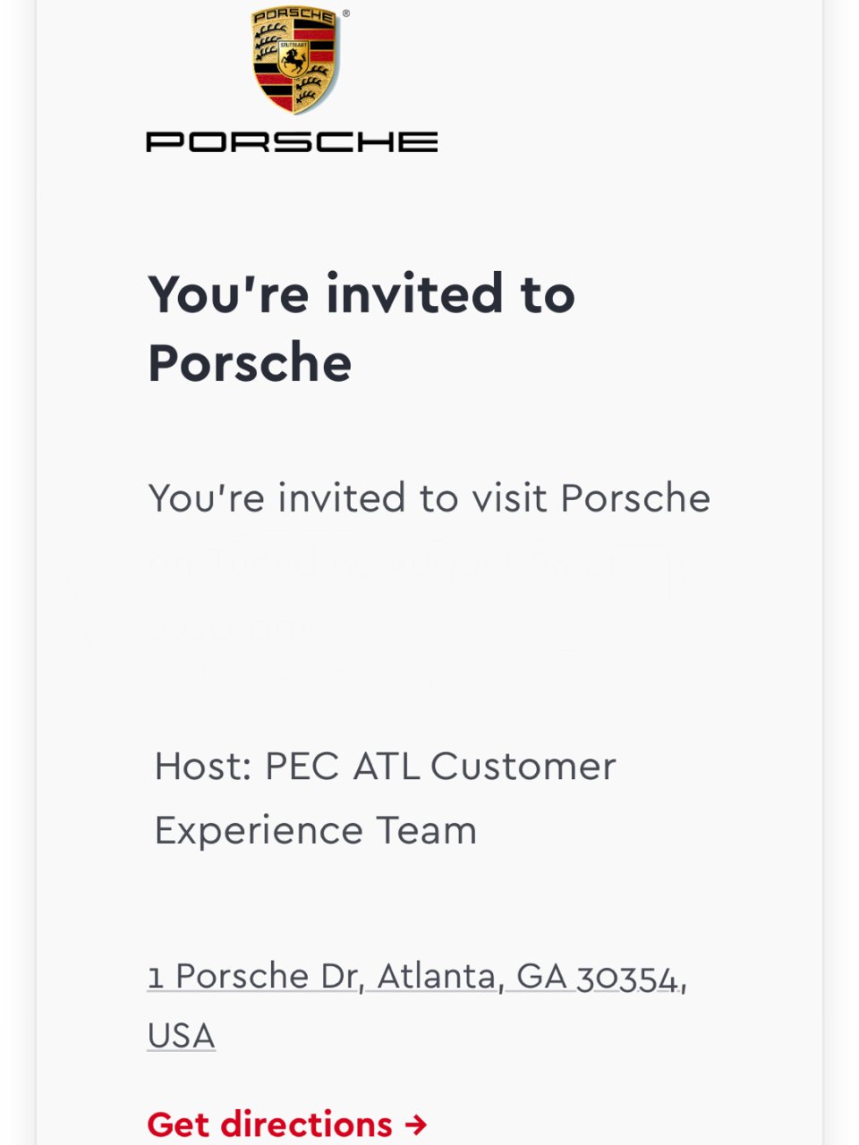 Porsche Experience C...