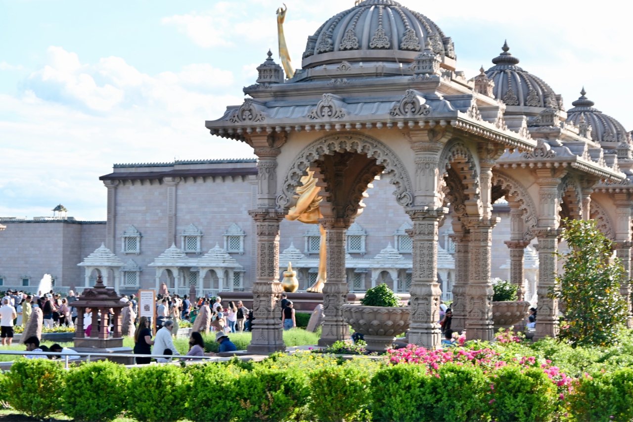 纽约费城周边好去处👍 北美泰姬陵印度神庙🇮🇳 | 社区旅行精选