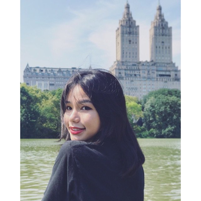 很晒很晒的纽约中央公园划船??<b...