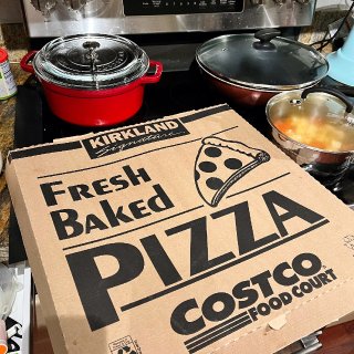 Costco pizza用来DIY真的很...