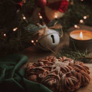 网红圣诞面包 | 雪花面包制作方法...