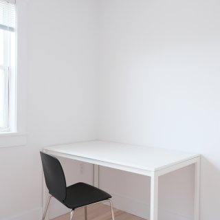MELLTORP Table - white - IKEA,SVENBERTIL Chair - white/Broringe chrome plated - IKEA