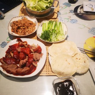 自家烤原只烤鸭–北京烤鸭
