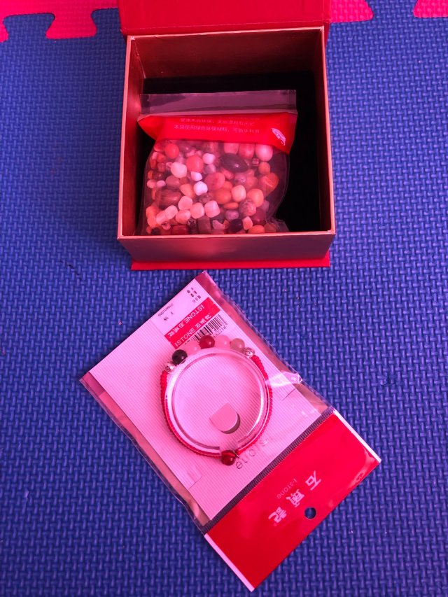 五福临门水晶手链