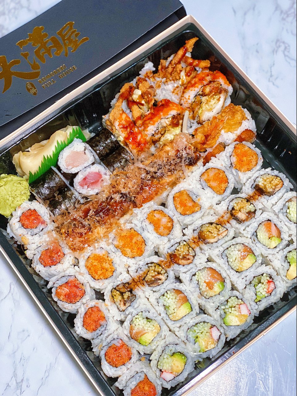 紐約外帶包裝挺精緻的壽司外送‼️ | 社区美食精选