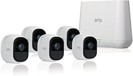 闪购史低价!!: Netgear Arlo智能家居安全系统实时监控摄像头家用+5HD高清摄像头