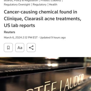 雅诗兰黛旗下三家公司部分产品含有致癌物...