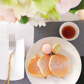 自制健康营养早餐@日式松饼➕红枣花生浆...