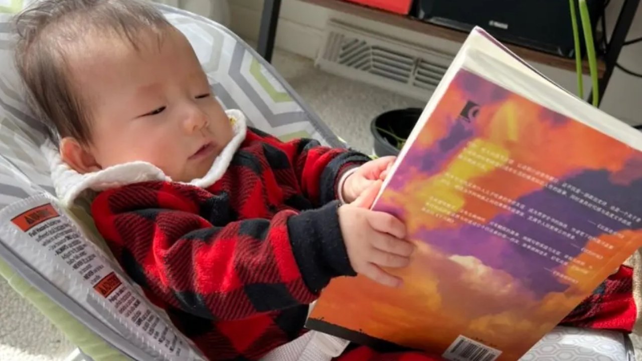 爱看书的宝宝