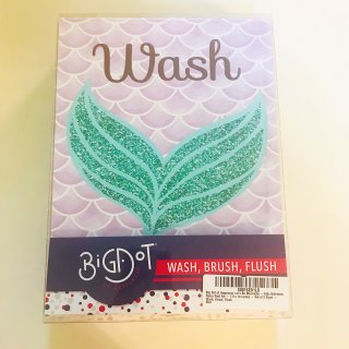 wash，brush，flush.小小画...