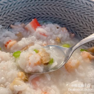 【秋日晚餐】海鲜杂烩沙虫粥...