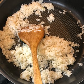 第一次生炒糯米饭成功！...
