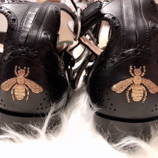 Gucci 之 小蜜蜂罗马鞋🐝...