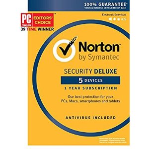 Norton Security Deluxe - 5 Device [Key Card]
