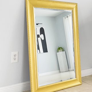 DIY | 翻新复古半身镜...
