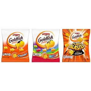 Pepperidge Farm Goldfish Crackers 40 Count Variety Pack, 37.6 Ounce