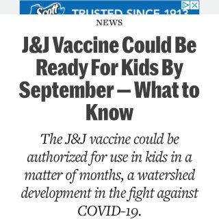 儿童🧒何时才能获得新冠疫苗💉❓...