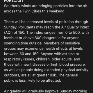 空气质量预警
