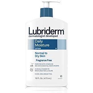 Amazon.com : Lubriderm Daily Moisture Lotion Shea + Enriching Cocoa Butter, For Dry Skin 16 Fl. Oz. : Body Lotions 身体乳