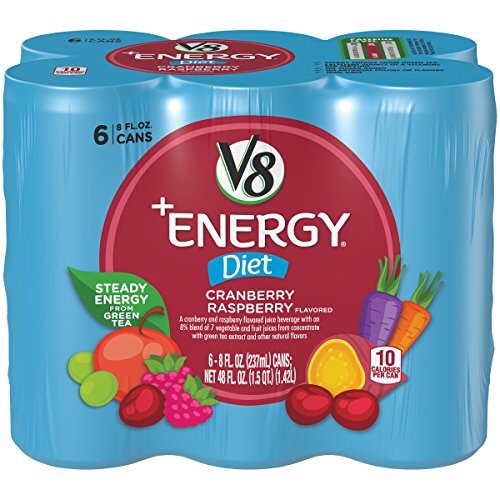 V8 +Energy, Diet Strawberry Lemonade,草莓柠檬味果汁