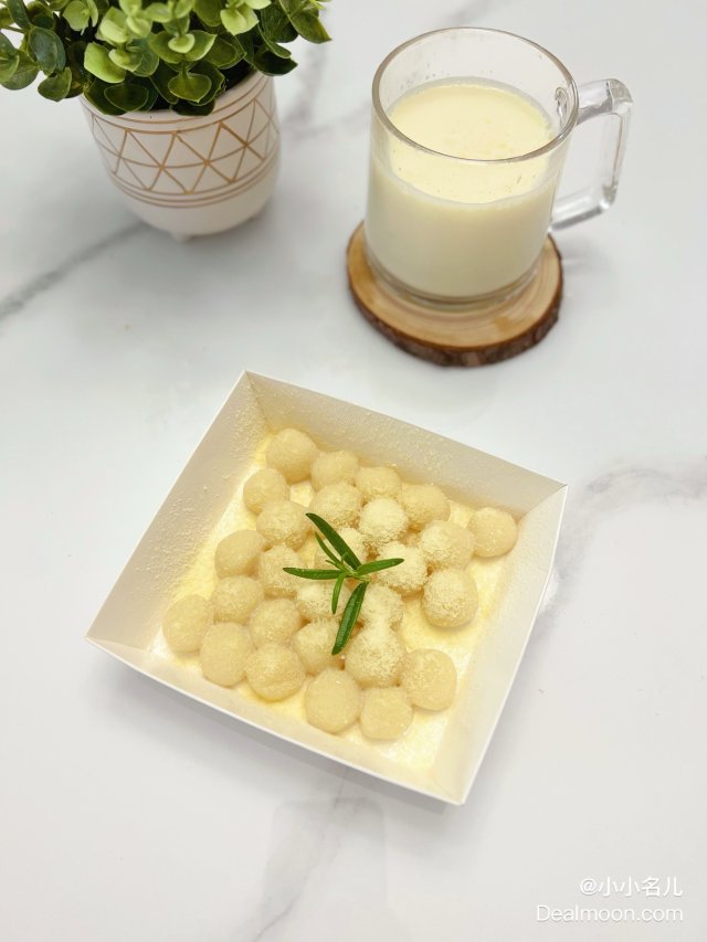 用豆浆粉实现豆乳小丸子自由