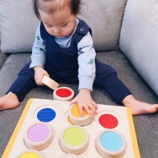 STEM Toys｜寶寶第一個觸覺拼圖🧩...