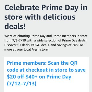 Amazon Prime Day:$40...