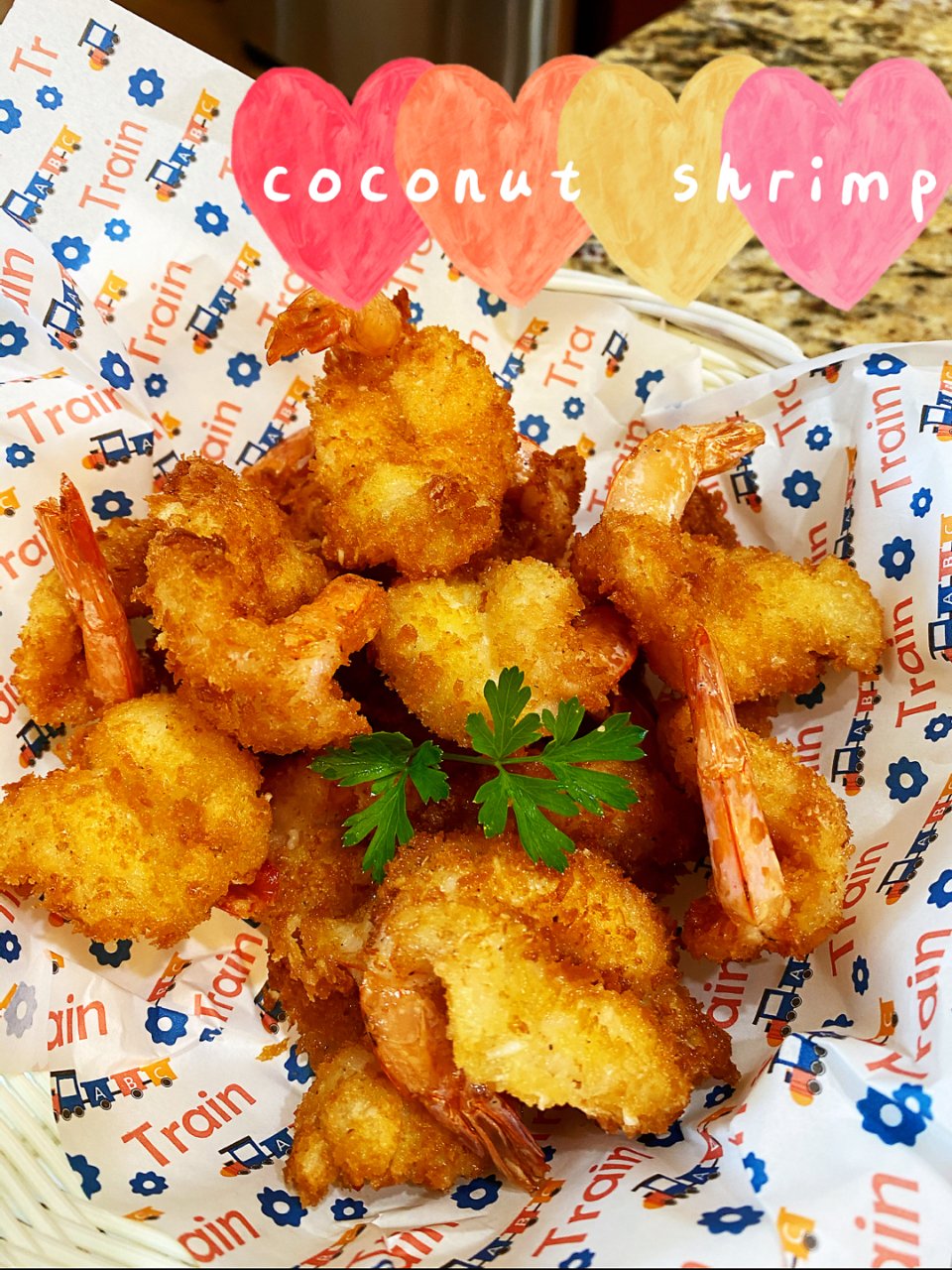 🌸虾仁怎么吃｜Coconut Shrim...