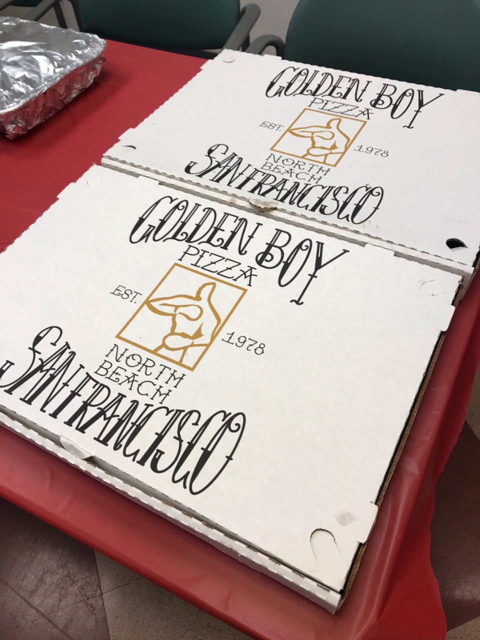 Golden boy Pizza