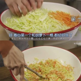 复刻昨日的美食料理｜日式卷心菜沙拉🥗...