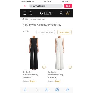 69.99 New Styles Added: Jay Godfrey精选美衣热卖