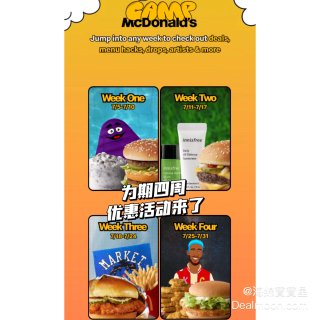 McDonald’s Camp 活动...