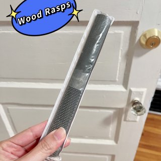 Wood Rasp 2 Packs with Premium Grade High Carbon Hand File and Round Rasp, Half Round Flat & Needle Files. Best Wood Rasp Set for Sharping Wood and Metal Tools - - Amazon.com