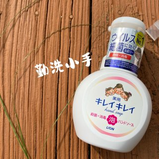 日本LION狮王 泡沫洗手液温和型 药用杀菌消毒 儿童洗手液 淡香型 250ml