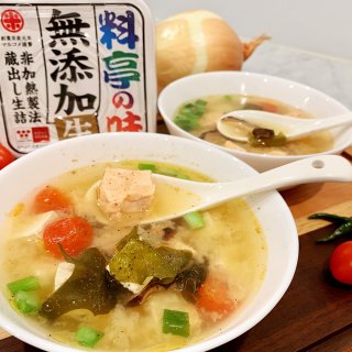 天冷喝湯系列｜日式鮭魚味增湯...