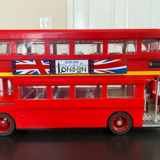 乐高10258伦敦巴士...