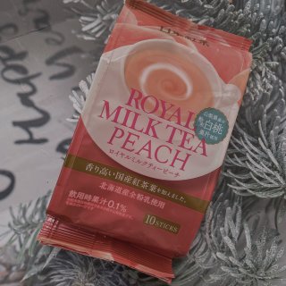 喝不一样的奶茶#日东红茶白桃煎茶...