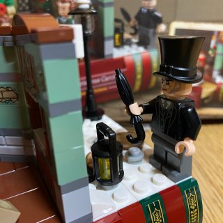 Lego 赠品40410狄更斯的圣诞颂歌...