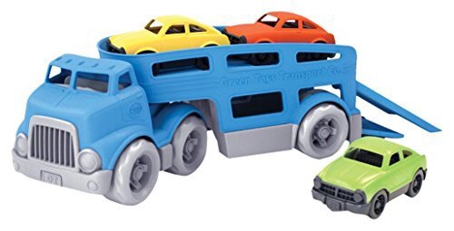 闪购 Green Toys Car Carrier Vehicle Set Toy 货车玩具套装