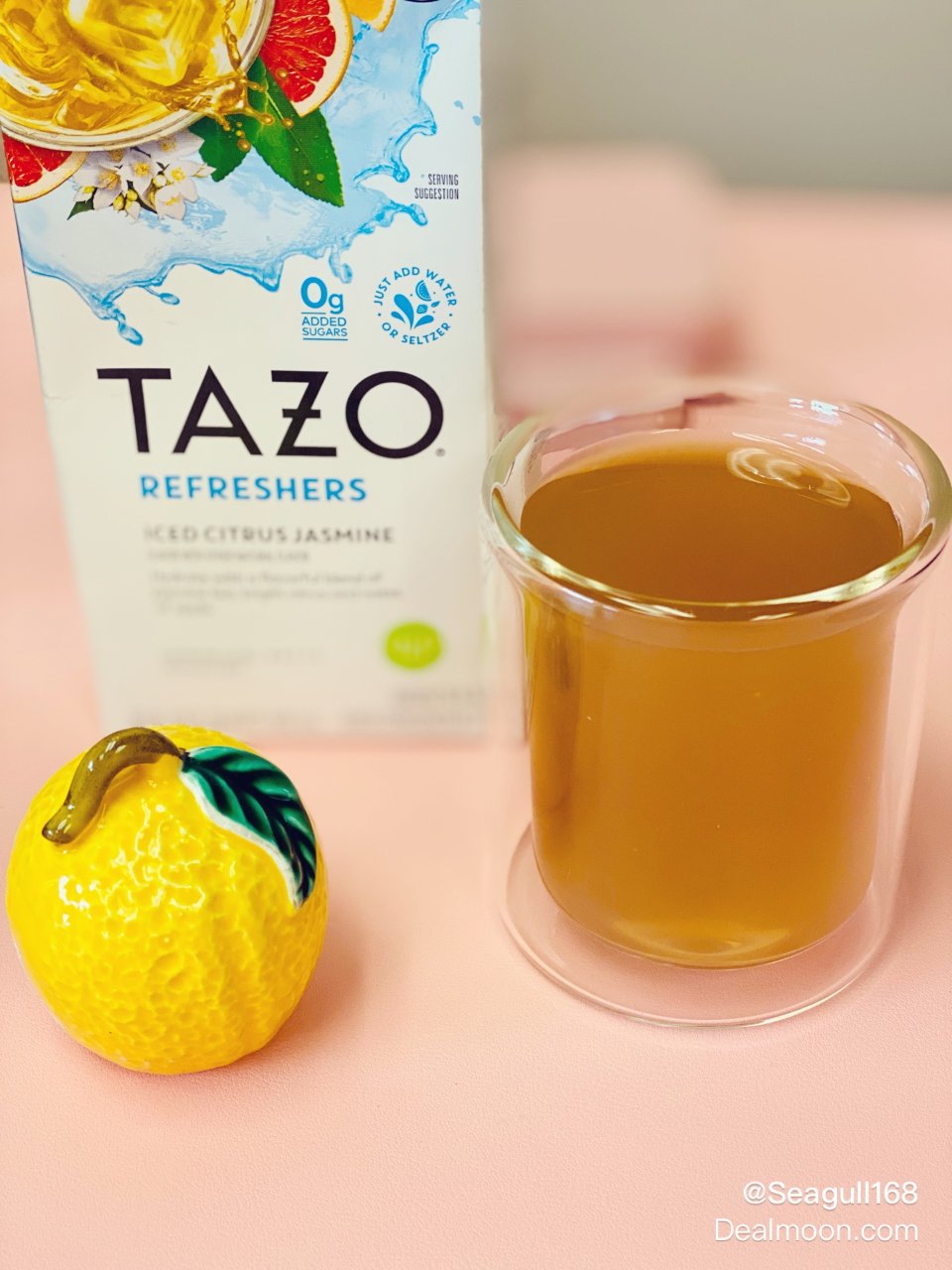 TAZO,TAZO Refreshers Iced Jasmine Tea Mix Black Tea, Caffeinated, 32 Oz Carton - Walmart.com