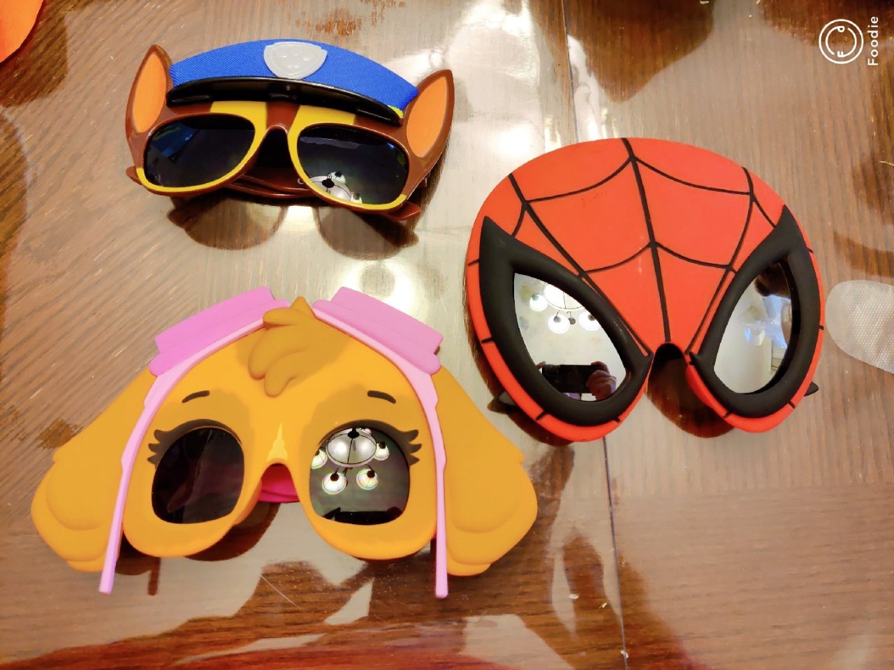 3个可爱的面具