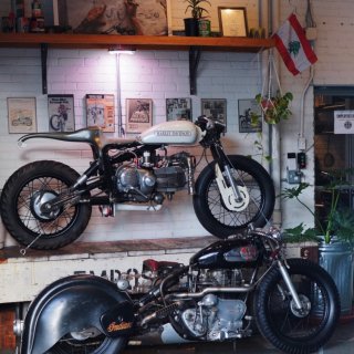 波士顿摩托车主题咖啡店🏍️☕️...