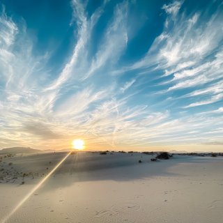 白色沙漠🏜️新墨西哥州白沙国家公园...