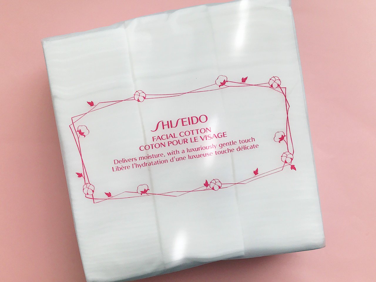 Shiseido 资生堂,facial cotton