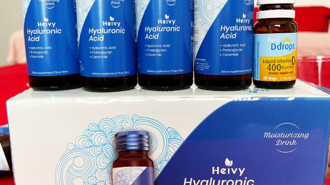 孕妈咪也可以喝的Heivy 玻尿酸保湿饮❓｜孕期也可以美美哒