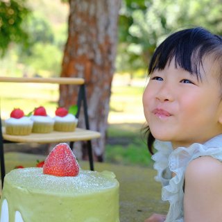 三岁快乐小可爱 | 带上蛋糕我们野餐去♥...