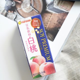 八月｜marusan｜白桃豆乳饮品🍑...
