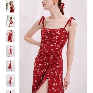 Petite Fashion - Lorraine Dress - Red Floral – Petite Studio